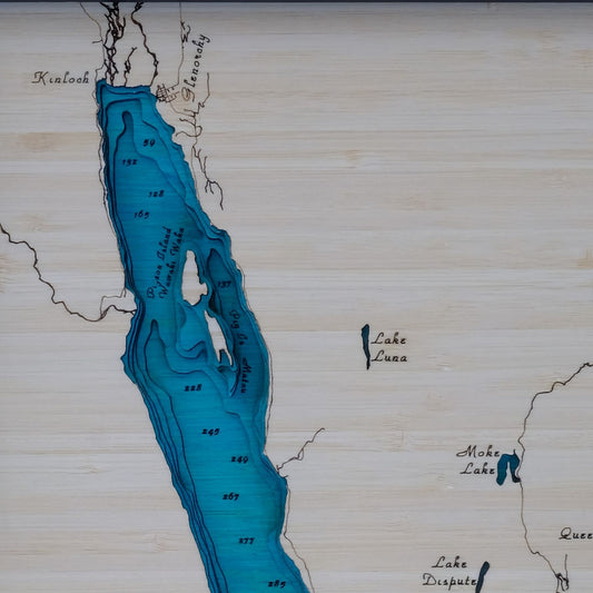 Lake Wakatipu Med 42 x 52