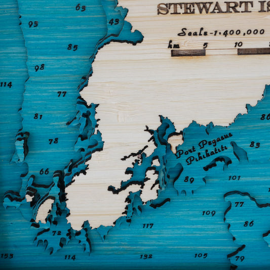 Stewart Island / Rakiura Sml 30 x 38