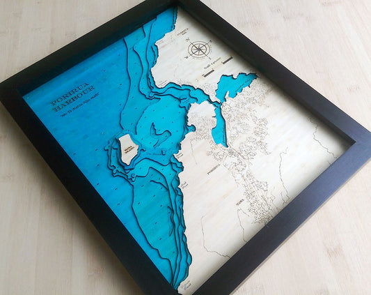 Porirua Harbour Med 42 x 52