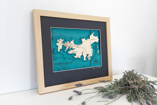 Waiheke Island Sml 30 x 38