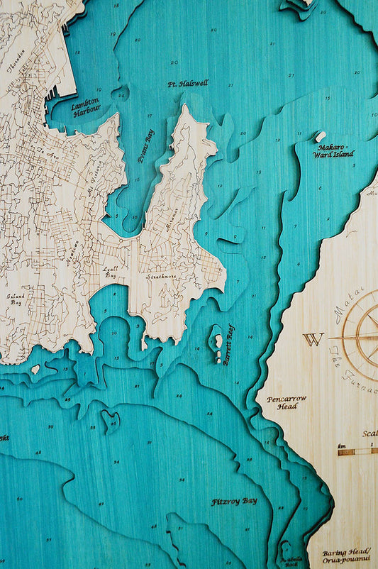 Wellington Harbour Lge 79 x 63