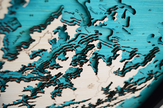 Marlborough Sounds Lge 79 x 63