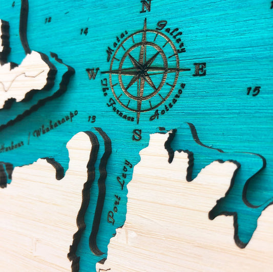 Lyttleton Harbour Sml 30 x 38