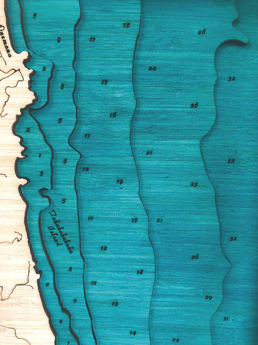 Whangamatā Med 42 x 52cm